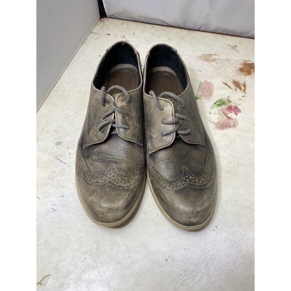 Naot Womens Lace Up Oxford Grey Leather Comfort Shoes Size 40 US 10-10.5 - Picture 6 of 7